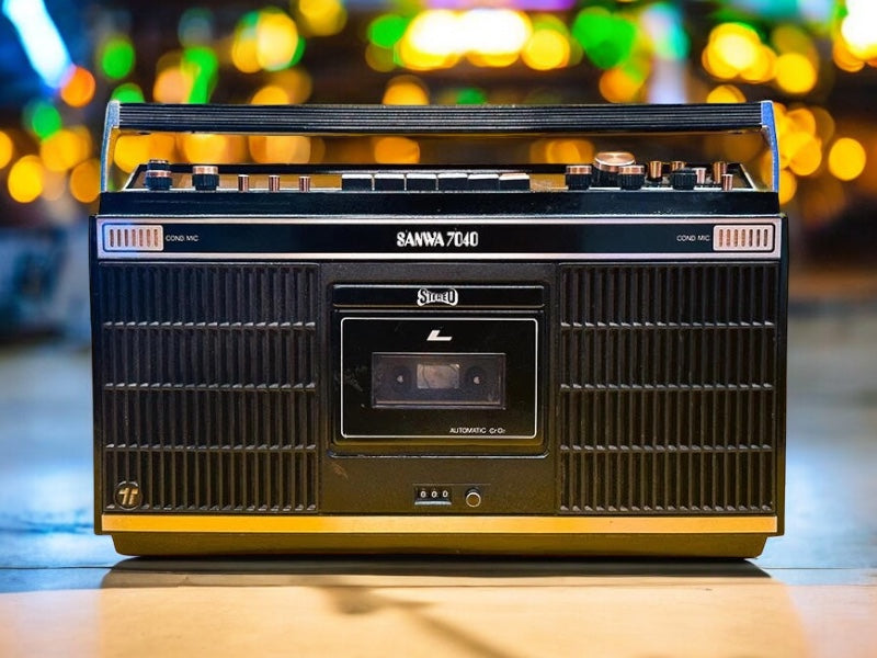 Sanwa 7040 speaker portabel Bluetooth - Erwitt Radio