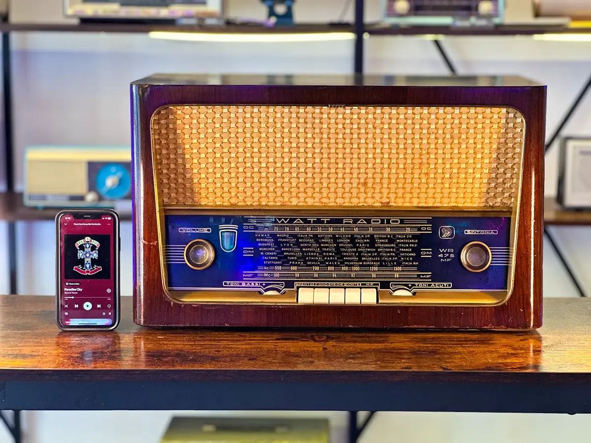 WATT RADIO WR 475 (1958) SPEAKER BLUETOOTH