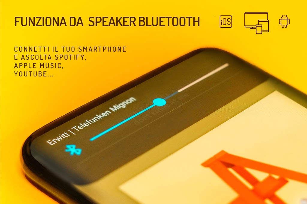 speaker Bluetooth vintage