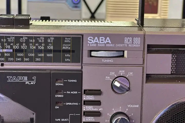 SABA RCR 980 (1985) BLUETOOTH BOOMBOX