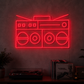 SHARP GF-777 BOOMBOX - NEON