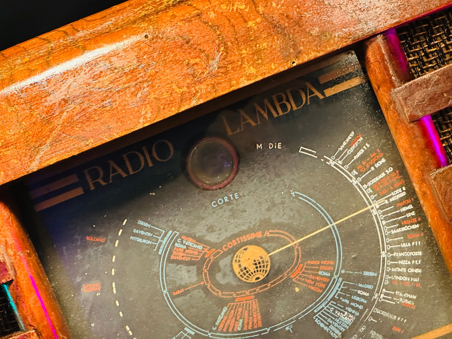 RADIO LAMBDA GL351M (1940) SPEAKER BLUETOOTH