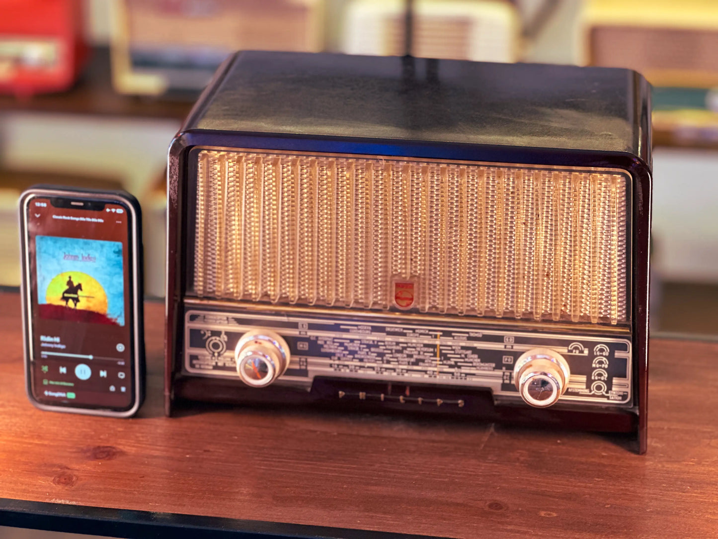 PHILIPS B2X60U (1956) RADIO VINTAGE BLUETOOTH