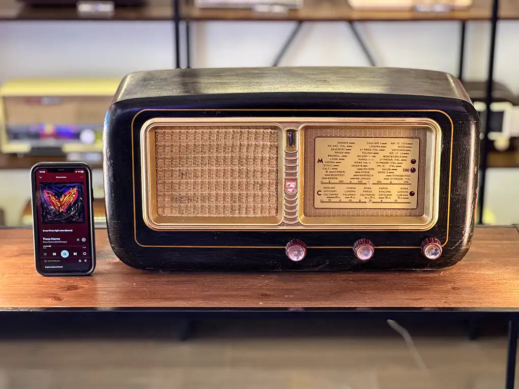 PHILIPS BI253A (1956) VINTAGE BLUETOOTH RADIO