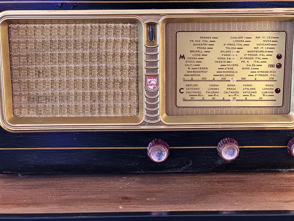 PHILIPS BI253A (1956) VINTAGE BLUETOOTH RADIO