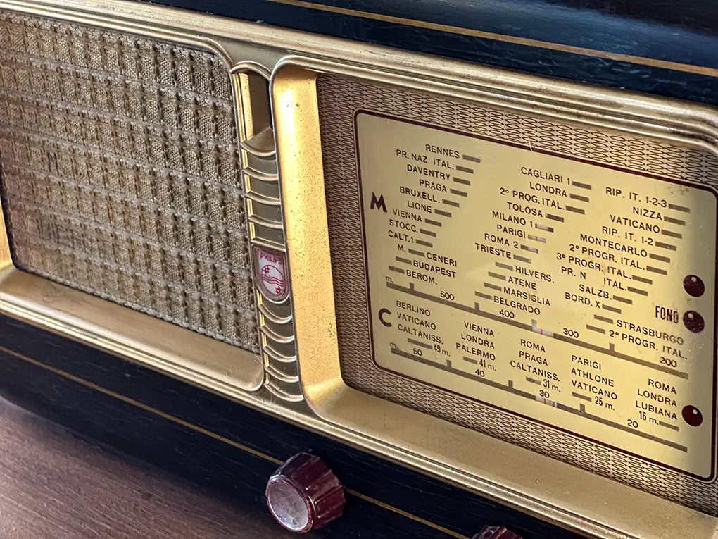PHILIPS BI253A (1956) VINTAGE BLUETOOTH RADIO