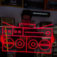 SHARP GF-777 BOOMBOX - NEON
