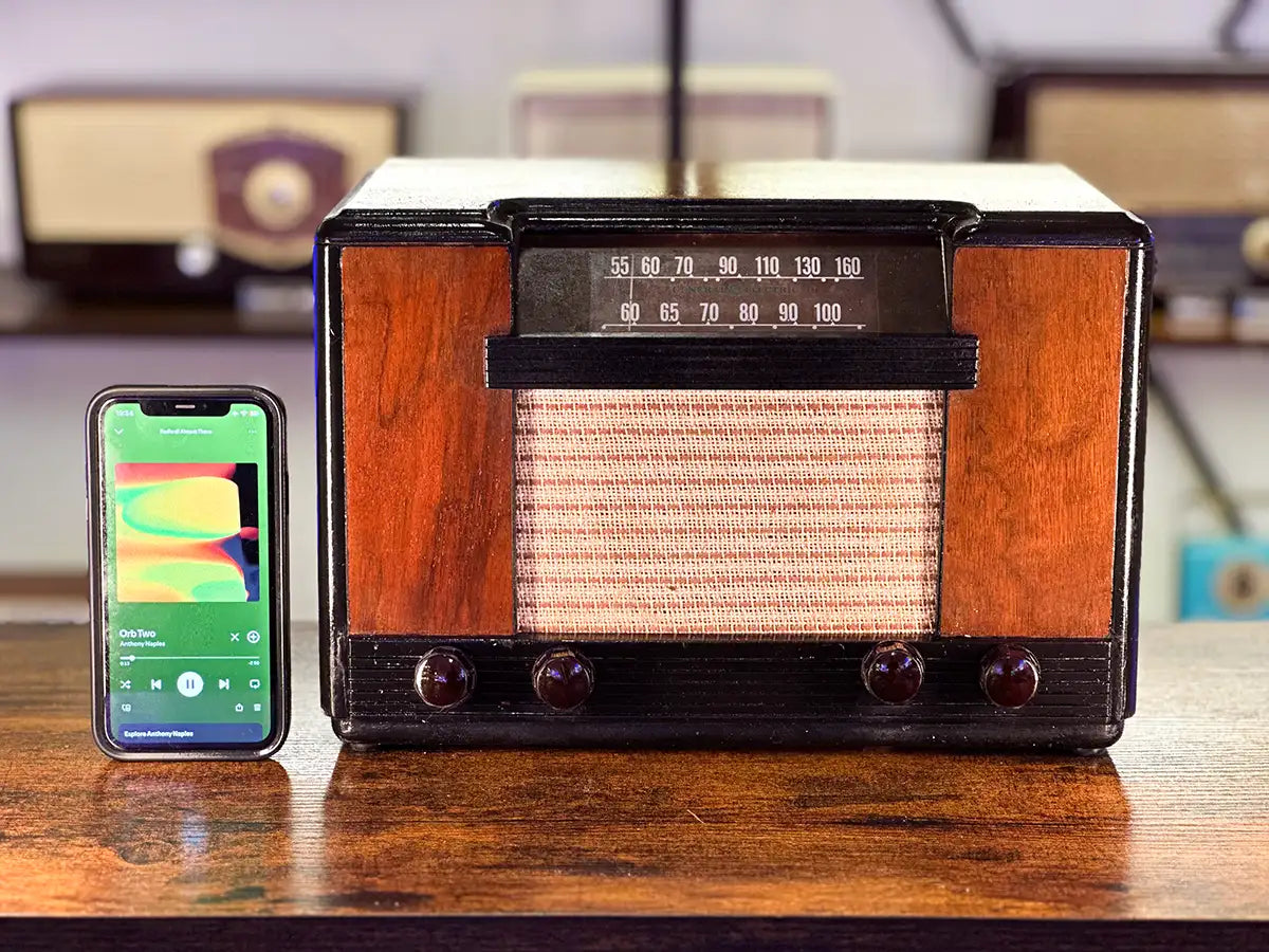 C57b GENERAL ELECTRIC C57B (1946) BLUETOOTH SPEAKER – Erwitt Radio