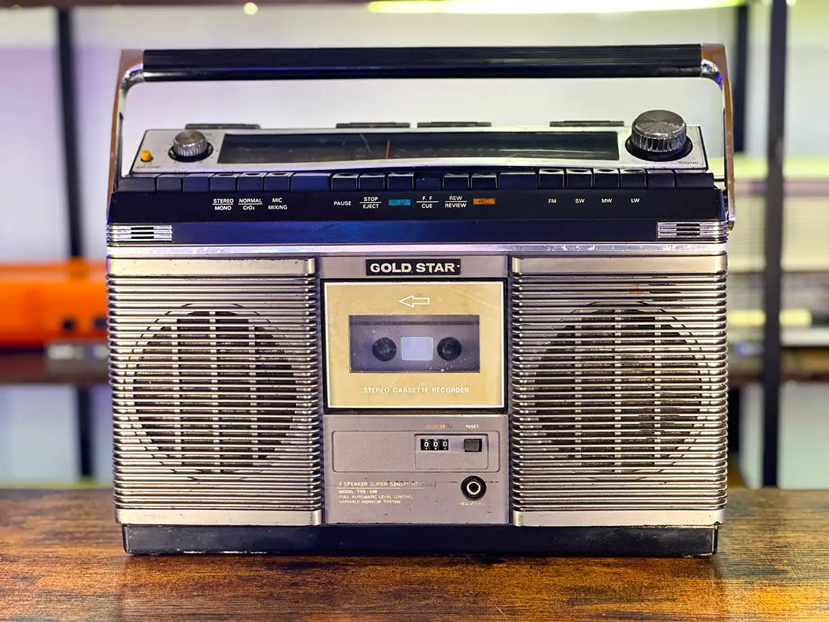 GOLDSTAR TSR-540 (1979) BOOMBOX BLUETOOTH