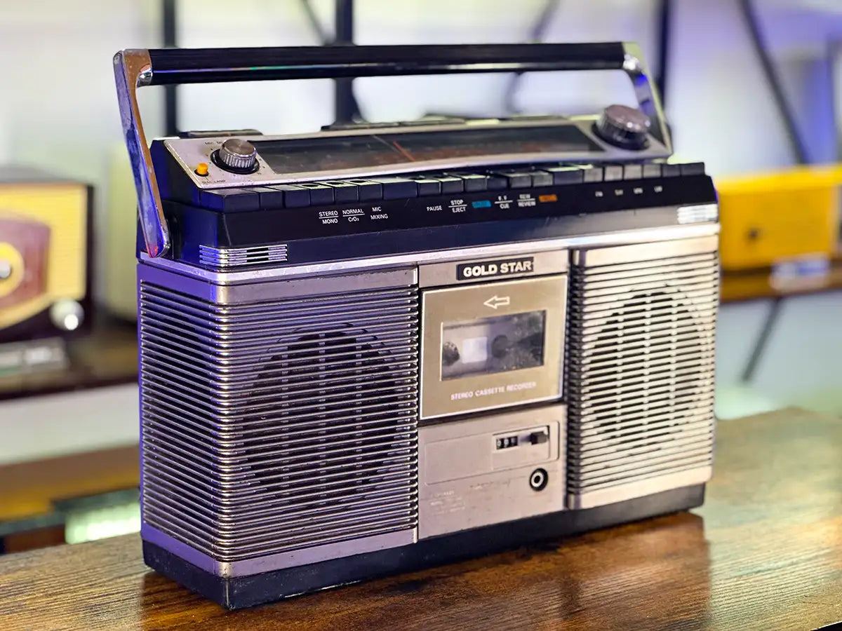 GOLDSTAR TSR-540 (1979) BOOMBOX BLUETOOTH