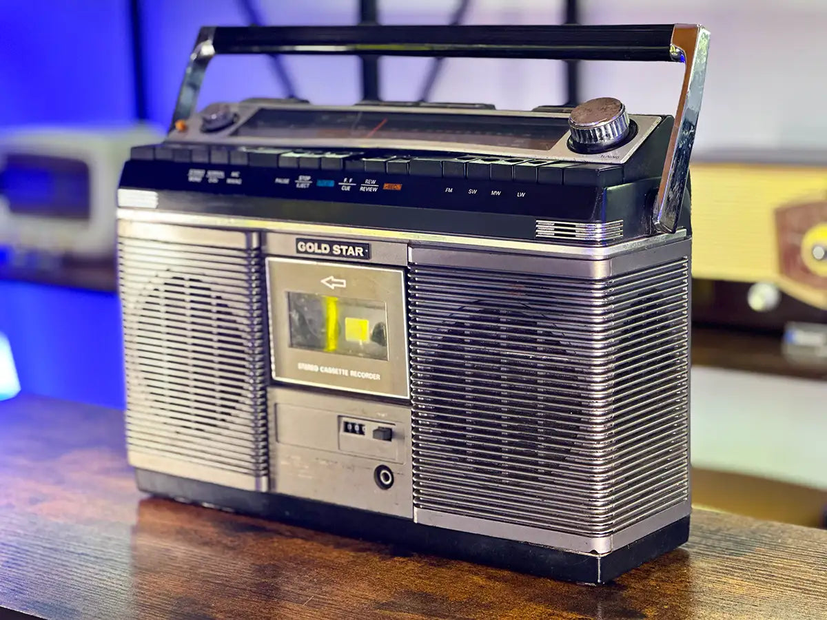 GOLDSTAR TSR-540 (1979) BOOMBOX BLUETOOTH