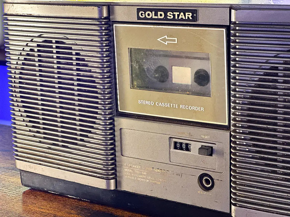 GOLDSTAR TSR-540 (1979) BOOMBOX BLUETOOTH