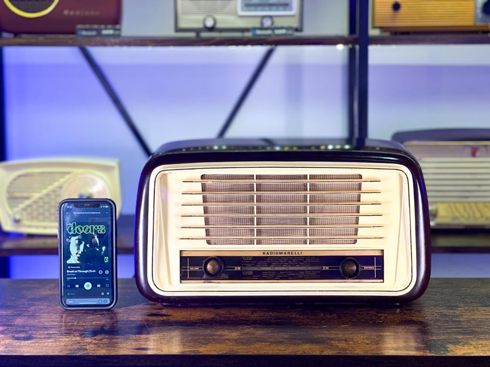 RADIOMARELLI RD167 (1956) TRAGBARER BLUETOOTH-LAUTSPRECHER