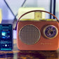 RADIONE CAMPING COGNAC (1954) PORTABLE BLUETOOTH SPEAKER