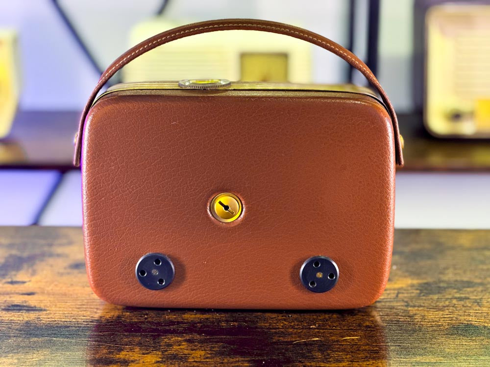 RADIONE CAMPING COGNAC (1954) PORTABLE BLUETOOTH SPEAKER