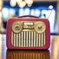radio d'epoca trasformata in speaker Bluetooth