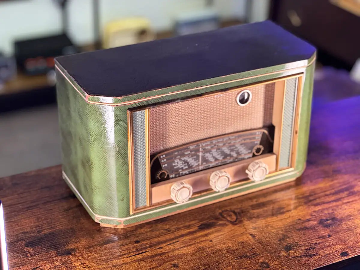 RADIO ARESO GREEN (1949) SPEAKER BLUETOOTH