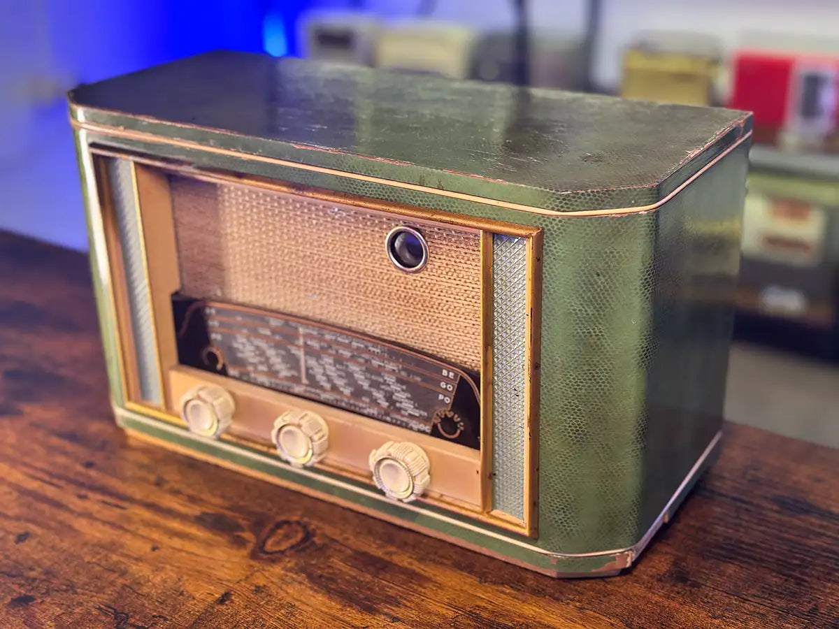 RADIO ARESO GREEN (1949) SPEAKER BLUETOOTH