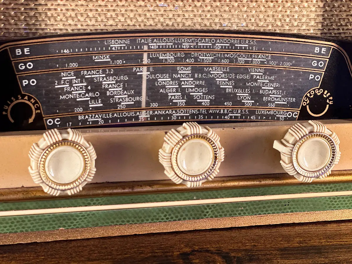 RADIO ARESO GREEN (1949) SPEAKER BLUETOOTH