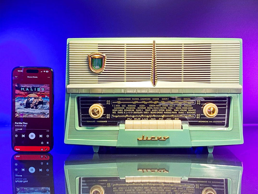 OPTALIX ARCO JICKY (1967) BLUETOOTH SPEAKER – Erwitt Radio