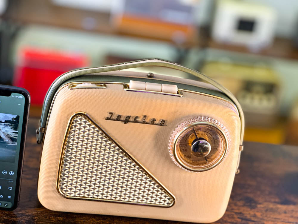 INGELEN TRV-100 B (1957) SPEAKER BLUETOOTH PORTATILE