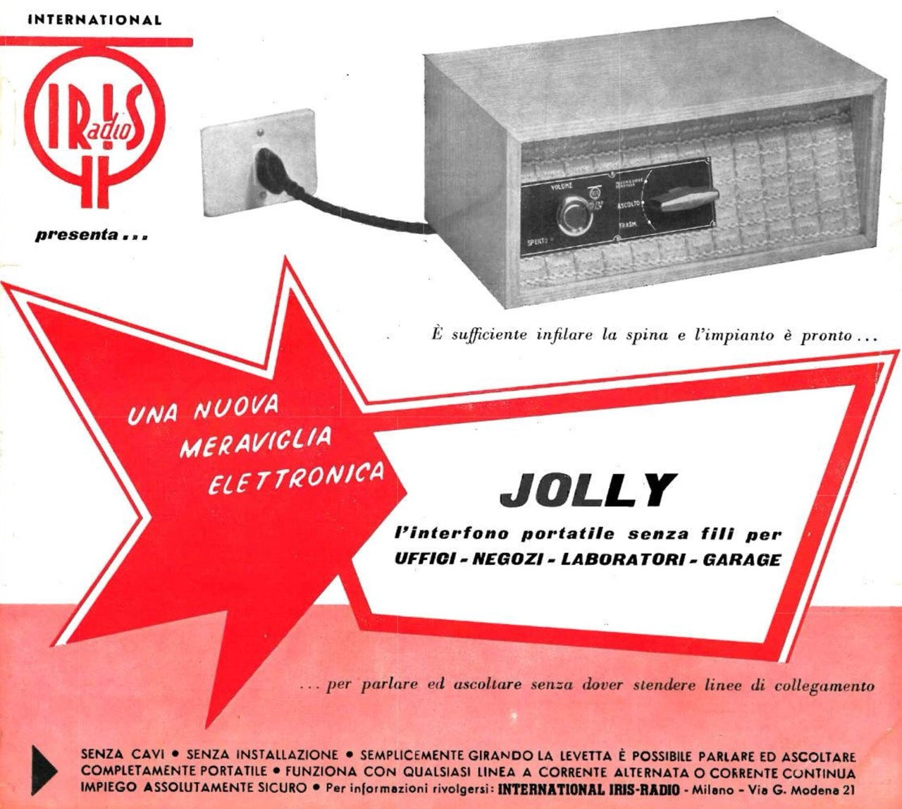 IRIS JOLLY (1959) BLUETOOTH SPEAKER