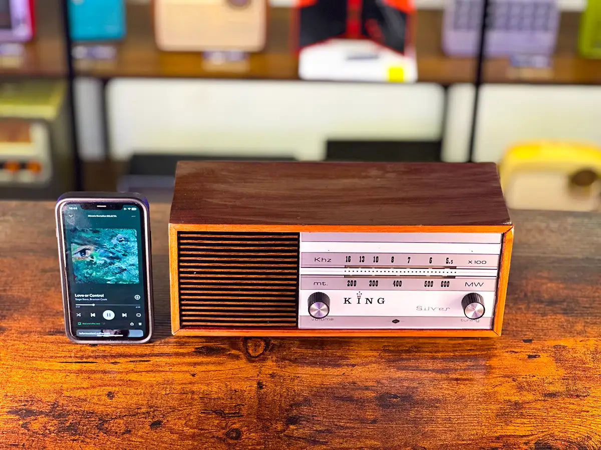 KING SILVER (1965) SPEAKER BLUETOOTH