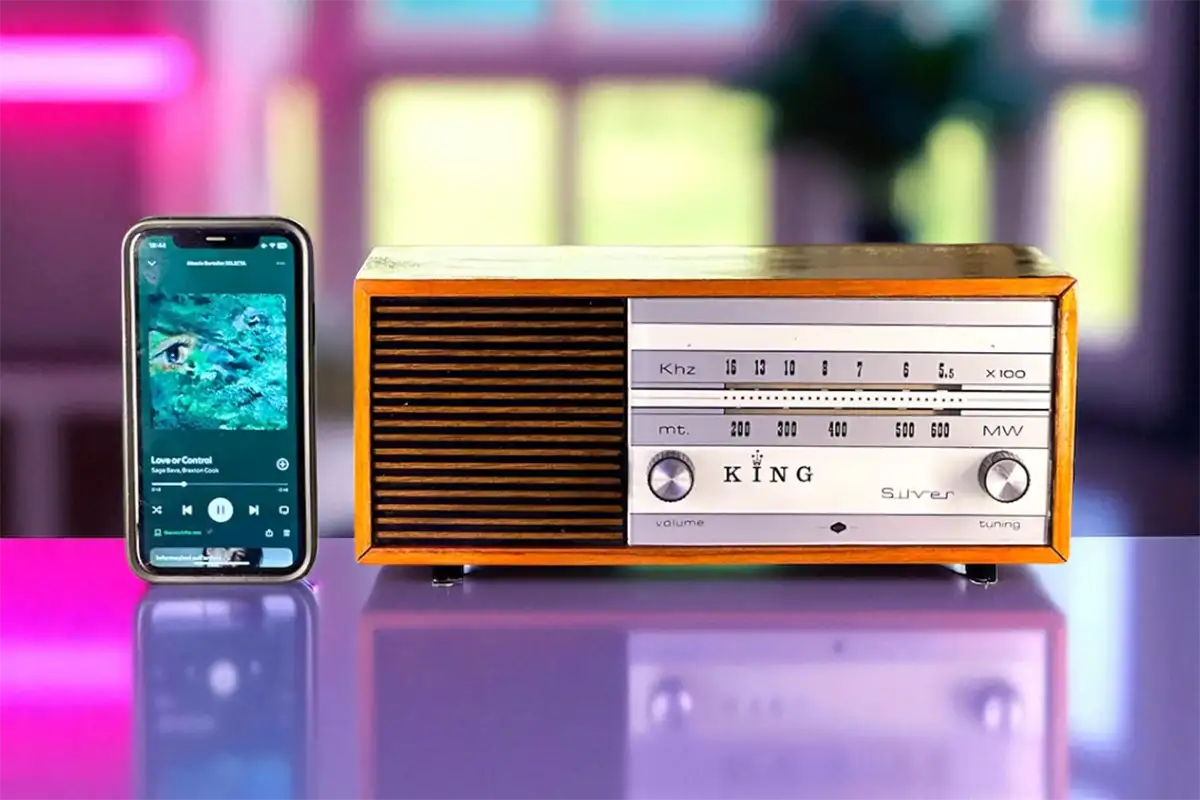 KING SILVER (1965) SPEAKER BLUETOOTH