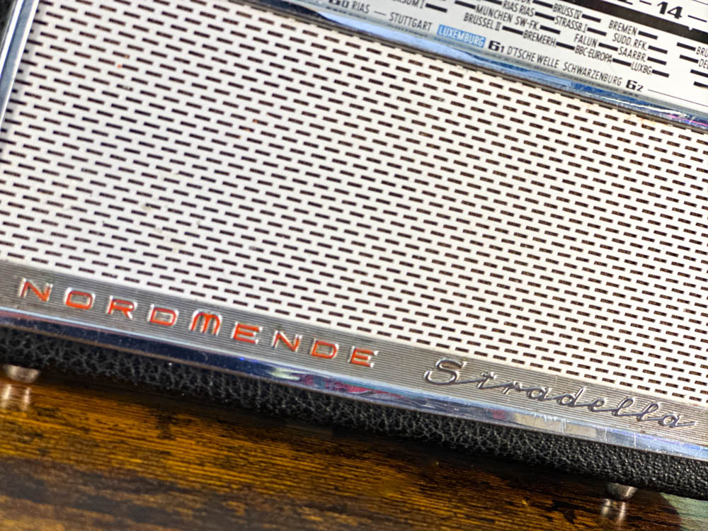 NORMANDE STRADELLA (1963) SPEAKER BLUETOOTH PORTATILE