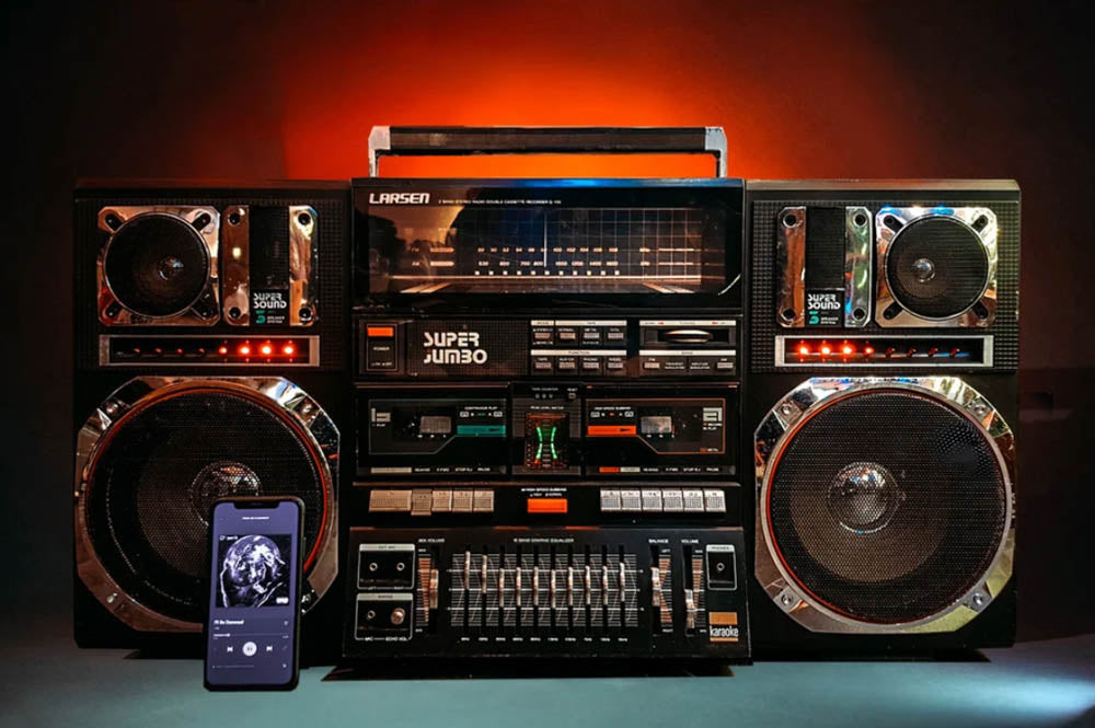 LARSEN SUPER JUMBO (1983) BOOMBOX BLUETOOTH