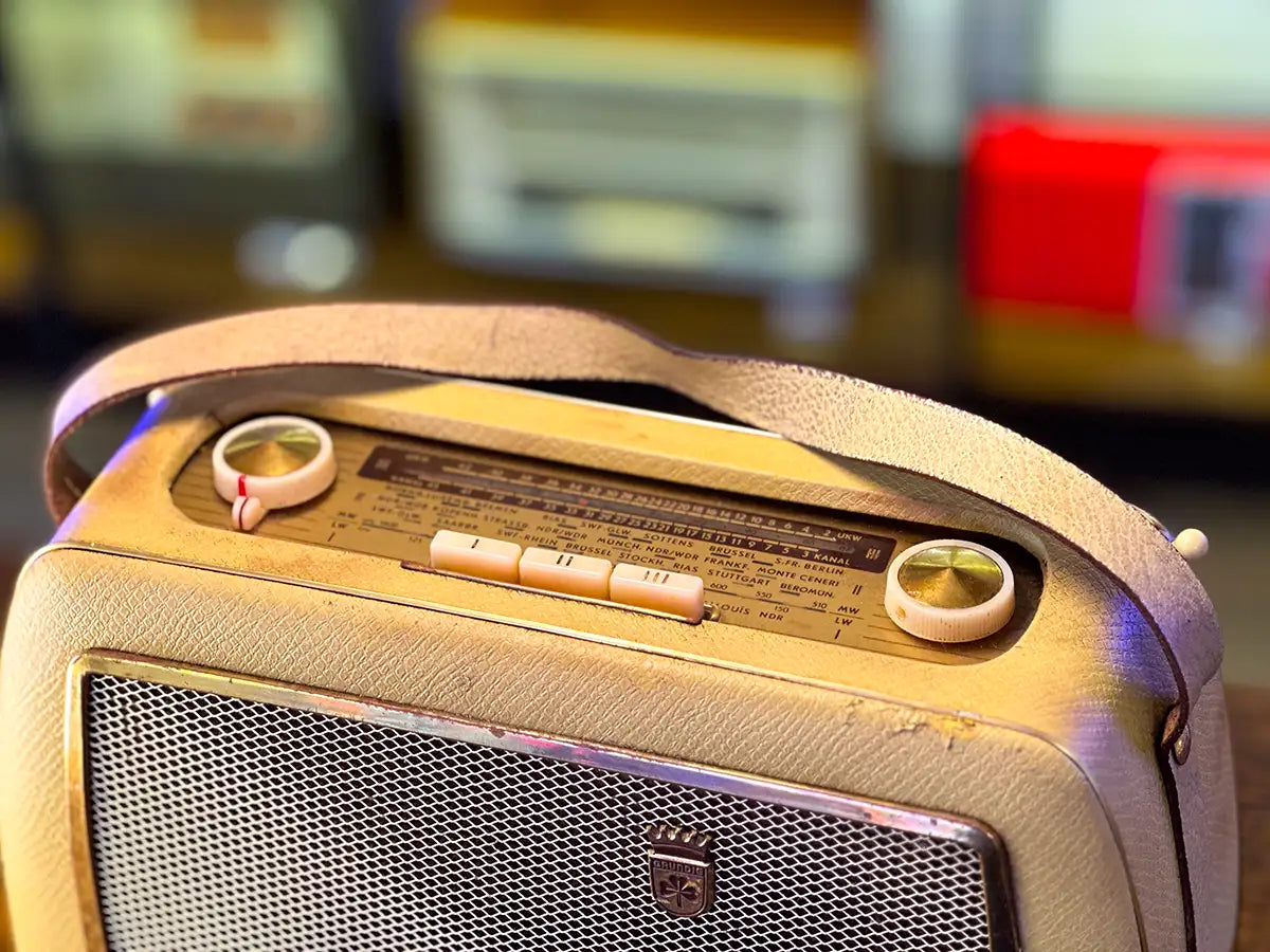 GRUNDIG TEDDY B. (1957) SPEAKER BLUETOOTH PORTATILE