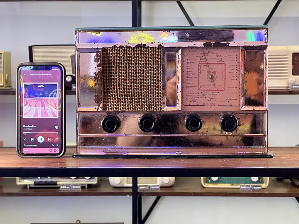 RADIOFRIGOR VERTEX COLIBRì II° (1942) RADIO VINTAGE BLUETOOTH