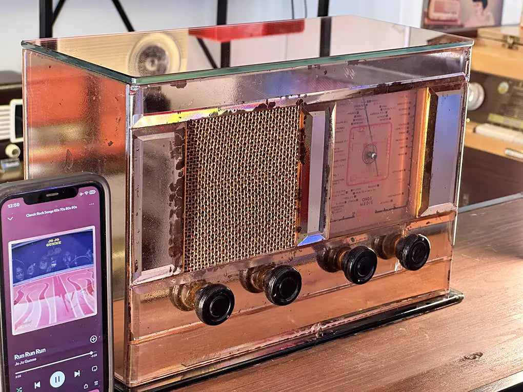 RADIOFRIGOR VERTEX COLIBRì II° (1942) RADIO VINTAGE BLUETOOTH