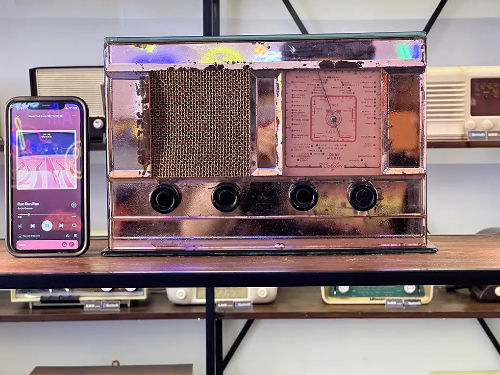 RADIOFRIGOR VERTEX COLIBRì II° (1942) RADIO VINTAGE BLUETOOTH