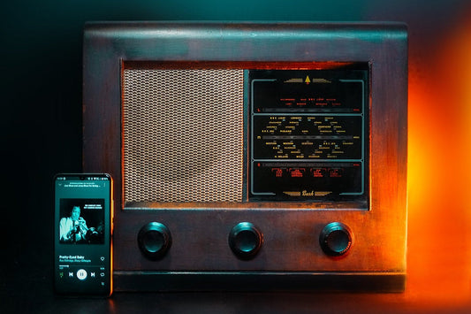 radio vintage bluetooth