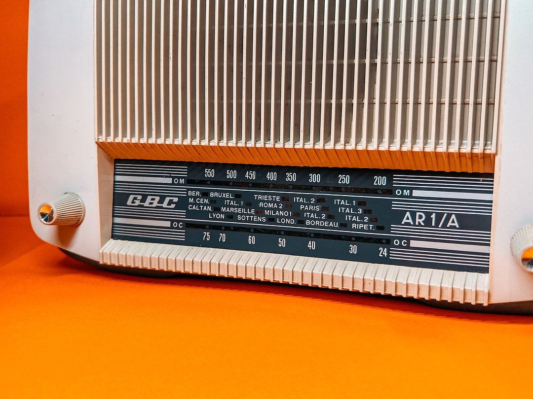 GBC AR1 (1961) VINTAGE BLUETOOTH RADIO