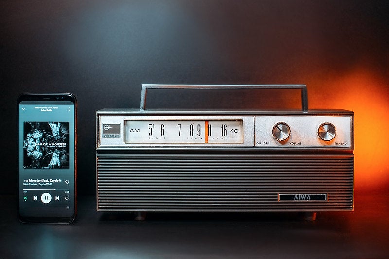 radio vintage Bluetooth