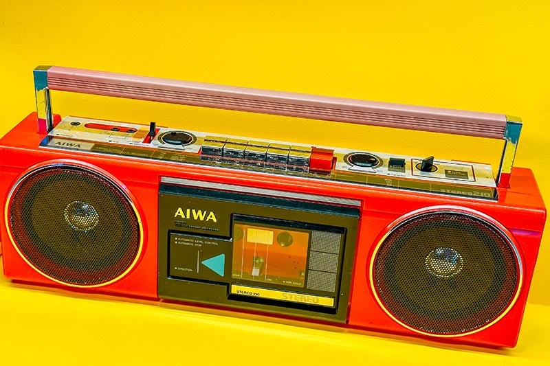 AIWA CS-210 (1988) PORTABLE BLUETOOTH SPEAKER – Erwitt | Radio