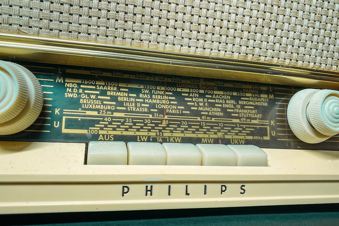 PHILIPS B3D02A (1960) RADIO D'EPOCA BLUETOOTH