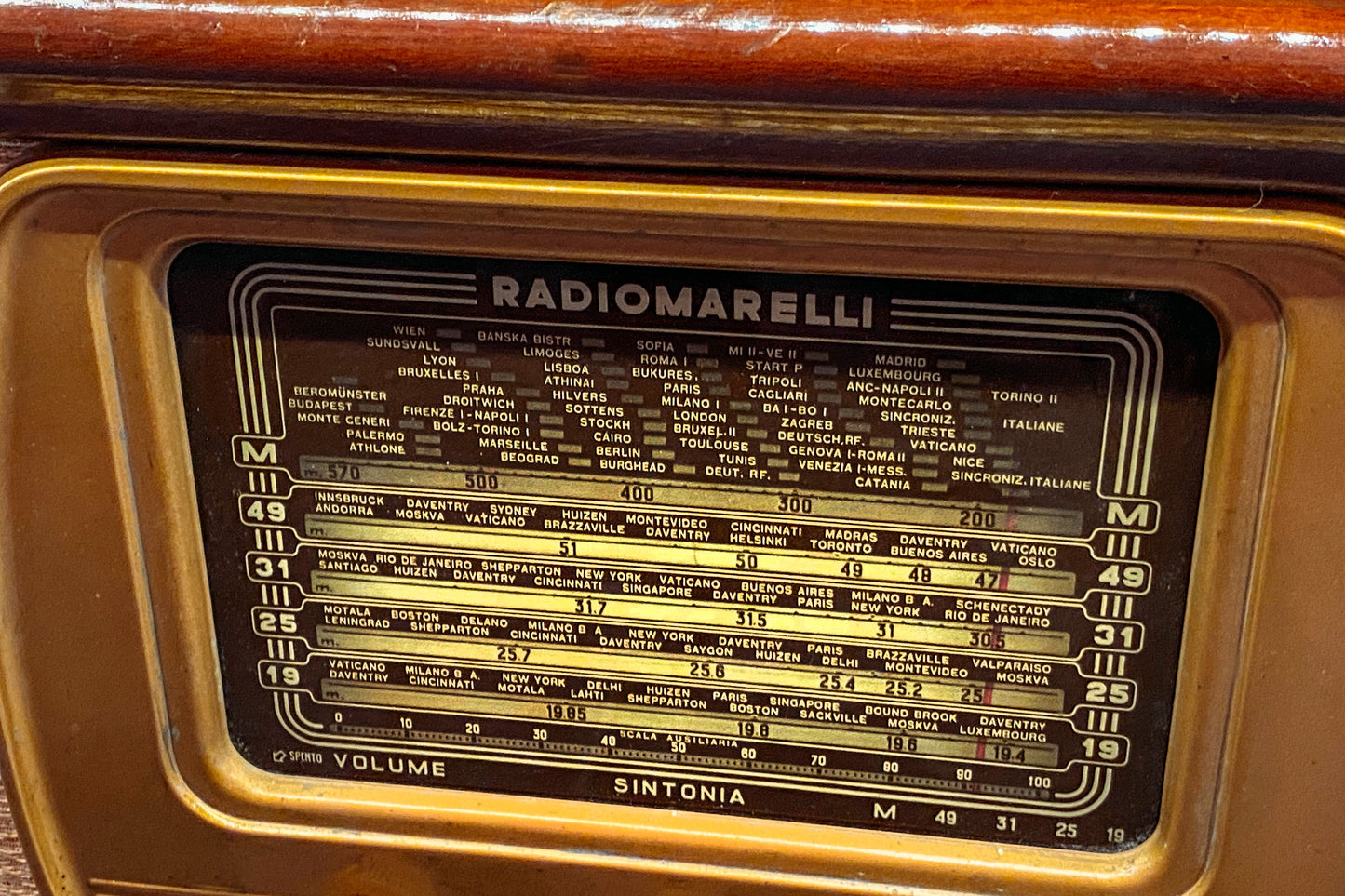 RADIOMARELLI 11A25 (1948) SPEAKER BLUETOOTH
