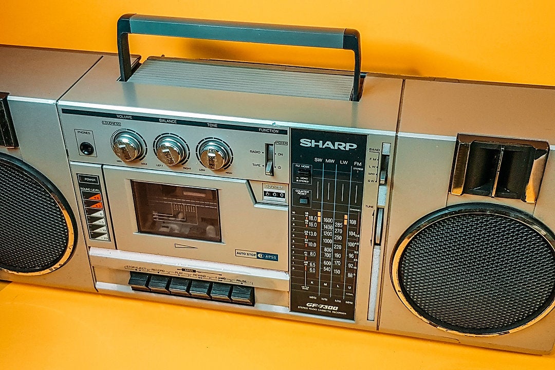 SHARP GF-7300 (1978) BLUETOOTH BOOMBOX – Erwitt | Radio Vintage