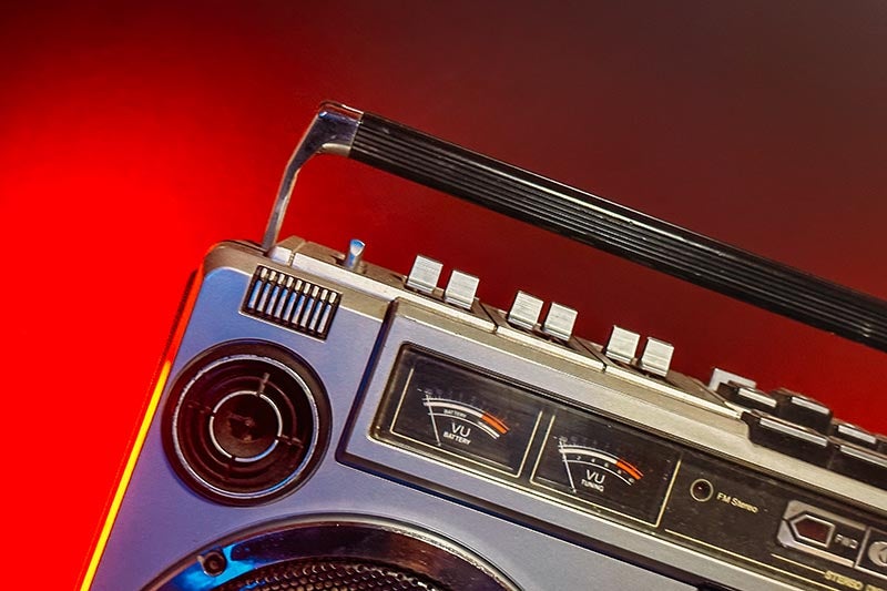 Old school best sale boombox bluetooth